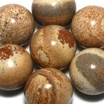 Picture Jasper Crystal Sphere ~25mm