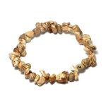 Picture Jasper Gemstone Chip Bracelet