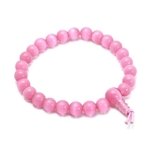 Pink Cat's Eye Powerbead Bracelet