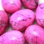 Pink Howlite Crystal Egg ~48mm