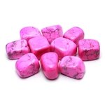 Pink Howlite Tumble Stone (20-25mm)