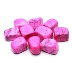 Pink Howlite Tumble Stone (20-25mm)