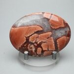 Poppy Jasper Palmstone (Extra Grade)  ~70x50mm