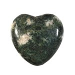 Preseli Stonehenge Bluestone Crystal Heart ~30mm