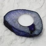 Purple Agate Tealight Candle Holder