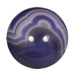 Purple Banded Agate Crystal Sphere ~5.5cm