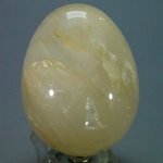 GORGEOUS Quartz Crystal Egg ~60mm