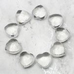 Quartz Mini Crystal Heart - 20mm