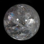 Quartz Medium Crystal Sphere ~4.5cm
