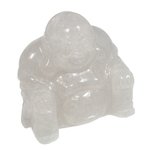 Quartz Sitting Buddha Statue