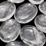 Quartz Thumb Stone ~40mm