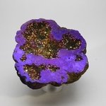 Rainbow Aura Quartz Geode ~73mm