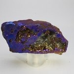 Rainbow Aura Quartz Geode ~73mm