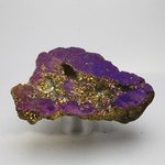 Rainbow Aura Quartz Geode ~76mm