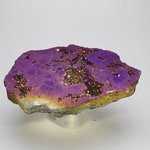 Rainbow Aura Quartz Geode ~84mm