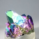 Rainbow Aura Quartz Healing Crystal ~43mm