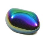 Rainbow Aura Quartz Tumble Stone