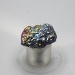 Rainbow Aura Tektite Tumblestone ~26mm