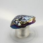 Rainbow Aura Tektite Tumblestone ~33mm