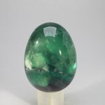 Rainbow Fluorite Crystal Egg  ~48mm