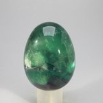 Rainbow Fluorite Crystal Egg  ~48mm