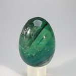 Rainbow Fluorite Crystal Egg  ~48mm