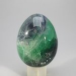 Rainbow Fluorite Crystal Egg  ~50mm
