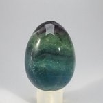 Rainbow Fluorite Crystal Egg  ~50mm