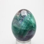 Rainbow Fluorite Crystal Egg  ~50mm
