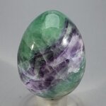 Rainbow Fluorite Crystal Egg  ~50mm