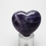 Rainbow Fluorite Crystal Heart ~45mm