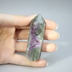 Rainbow Fluorite Crystal Massage Wand ~65mm