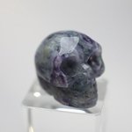 Rainbow Fluorite Crystal Skull  ~30mm