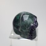 Rainbow Fluorite Crystal Skull  ~30mm