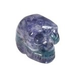 Rainbow Fluorite Crystal Skull - 3cm