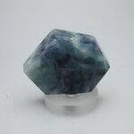 Rainbow Fluorite Geometric Tablet ~53mm