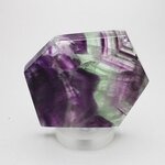 Rainbow Fluorite Geometric Tablet ~75mm