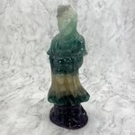 Rainbow Fluorite Kwan Yin  ~20cm