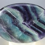 Rainbow Fluorite Palmstone (Extra Grade) ~70x50mm