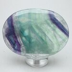 Rainbow Fluorite Palmstone (Extra Grade) ~70x50mm