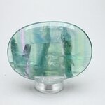 Rainbow Fluorite Palmstone (Extra Grade) ~70x50mm