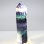 Rainbow Fluorite Polished Point  ~90mm