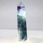 Rainbow Fluorite Polished Point  ~92mm