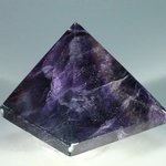 Rainbow Fluorite Pyramid ~4cm