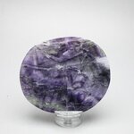 Rainbow Fluorite Slice  ~83mm