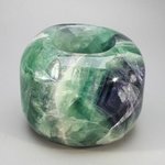 Rainbow Fluorite Tealight Candle Holder ~8.5 x 6.2cm