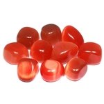 Red Cat's Eye Tumble Stone (20-25mm)