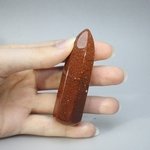 Red Goldstone Crystal Massage Wand ~70mm