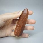 Red Goldstone Crystal Massage Wand ~83mm
