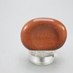 Red Goldstone Thumbstone Extra Grade ~42x38mm